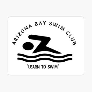 Arizona Bay Swim Club Custom Vinyl (Tool) Sticker